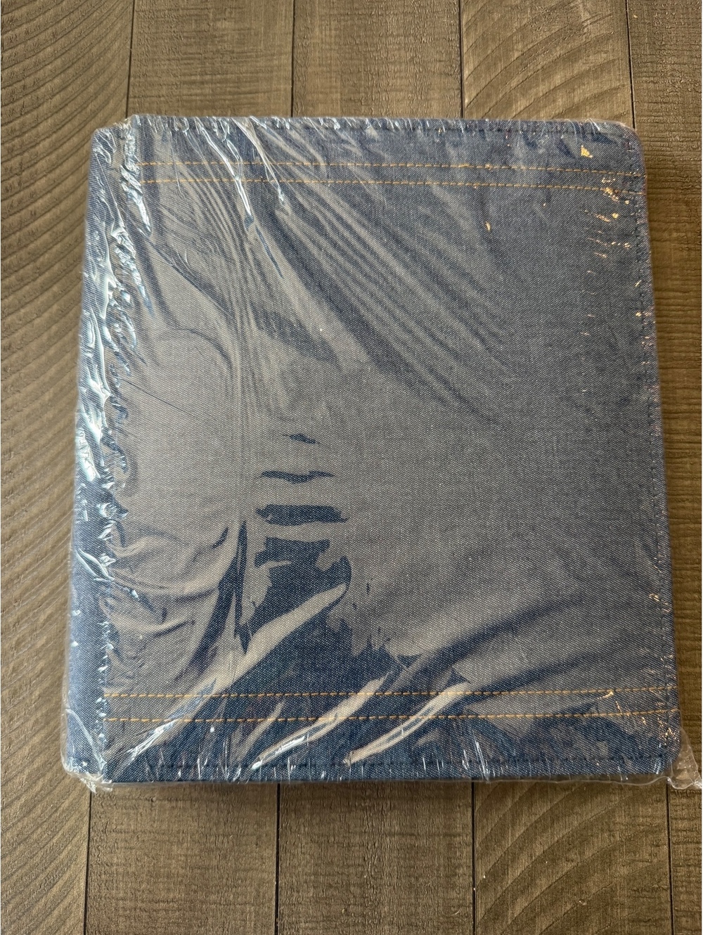 Creative Memories 8x10 denim scrapbook album
